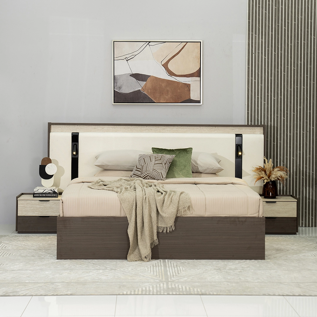 Leena 6-Piece King Bedroom Set-180*200 cm