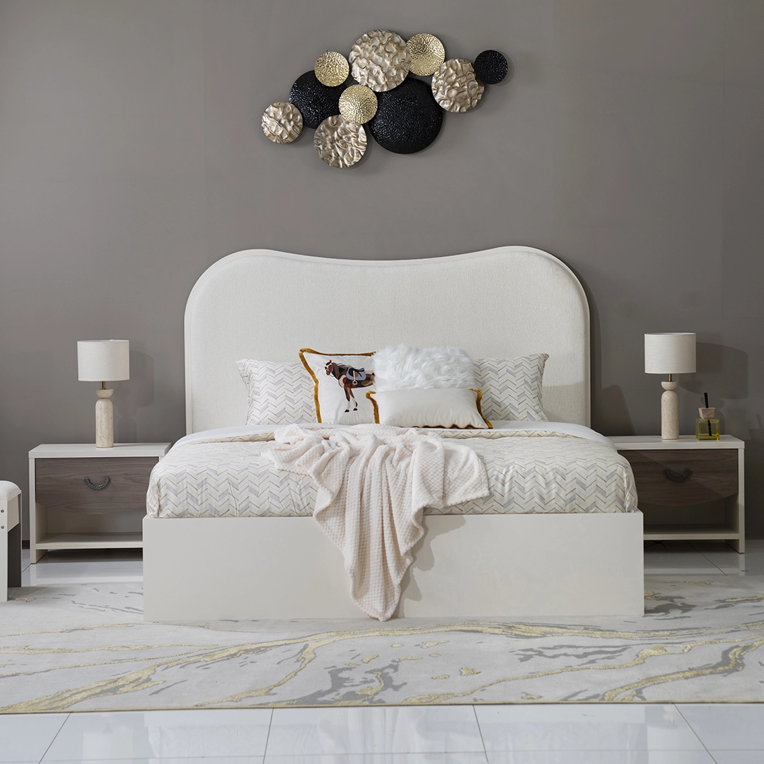 Lilian 6-Piece King Bedroom Set-180*200 cm