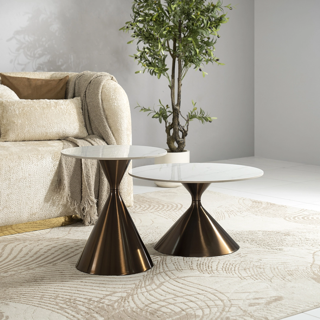 Murano 2-piece Coffee Table Set