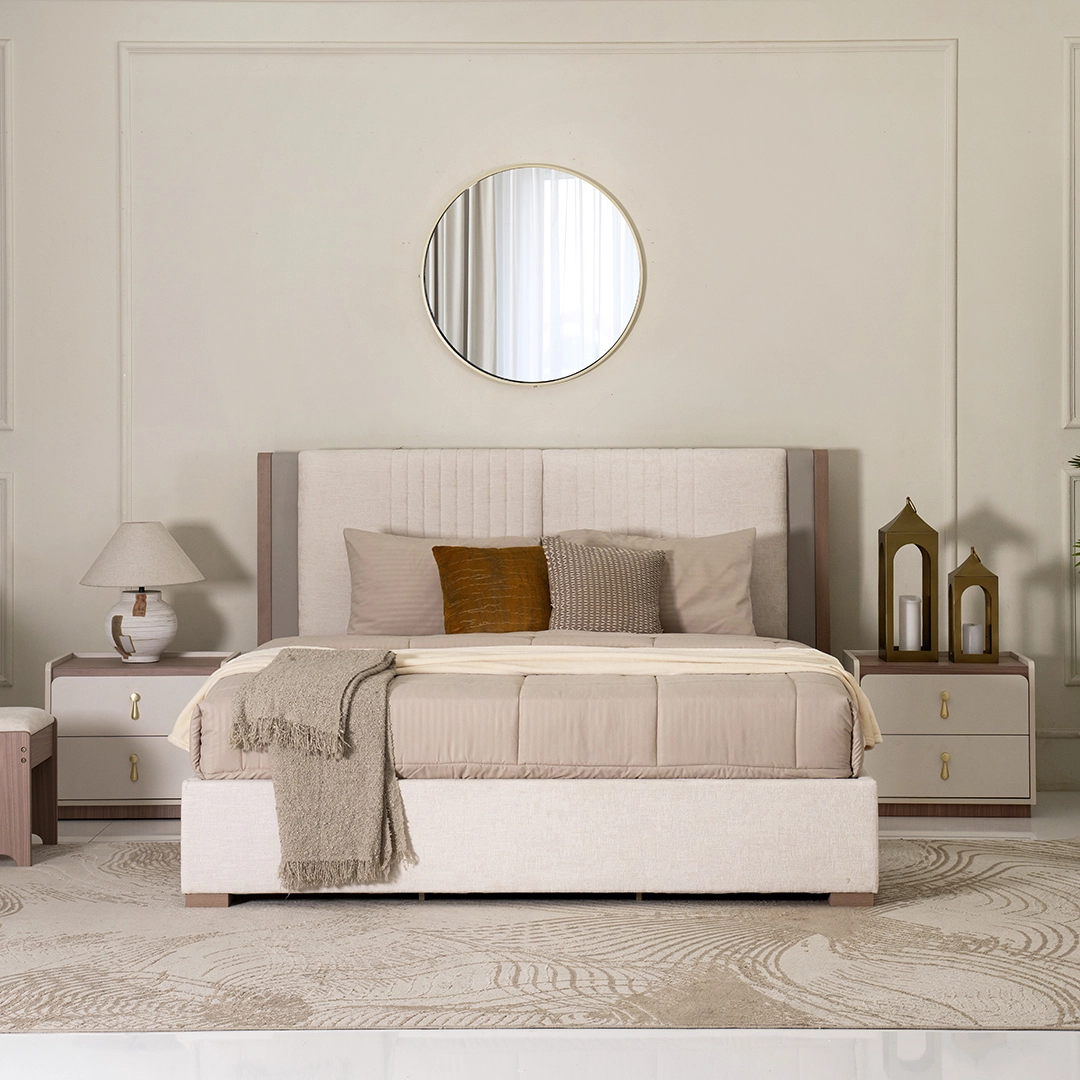 Nebulous 6-Piece King Bedroom Set-180*200 cm