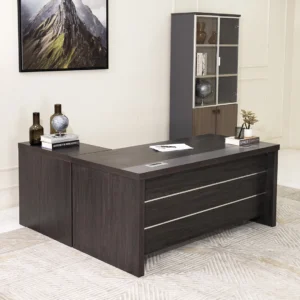 Sky Office Table-Walnut