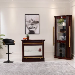816/T03 Bar Cabinet With Countertop-Cherry