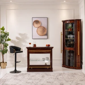 816/T03 Bar Cabinet With Countertop-Maple