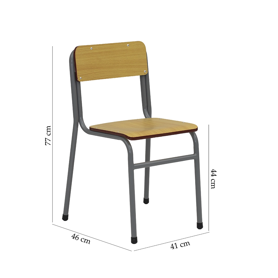Delmar Kids Study Desk With Chair-Yellow Beech - Image 3