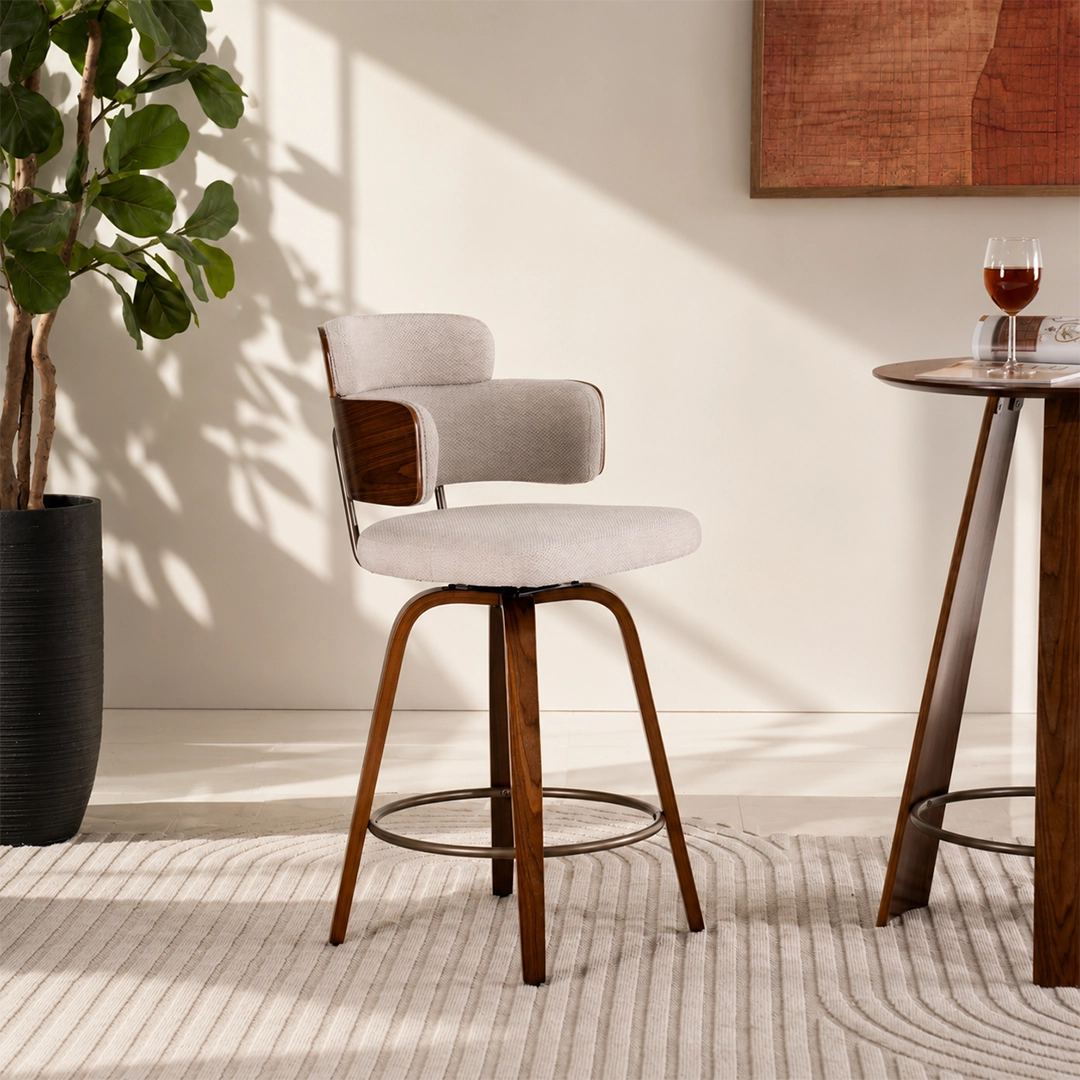 Viola Bar Chair-Beige