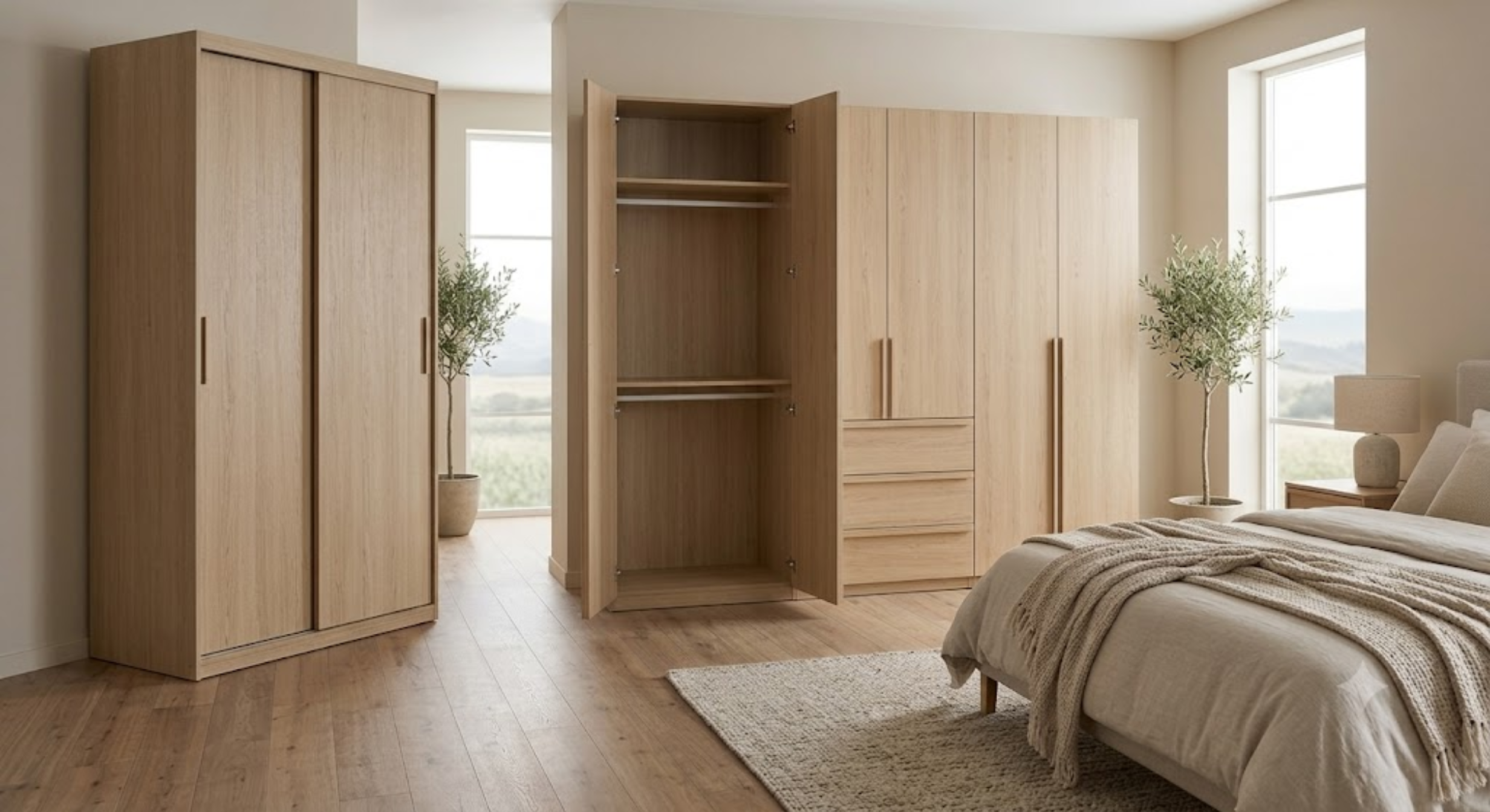 How to Choose the Right Wardrobe Size for Your Bedroom