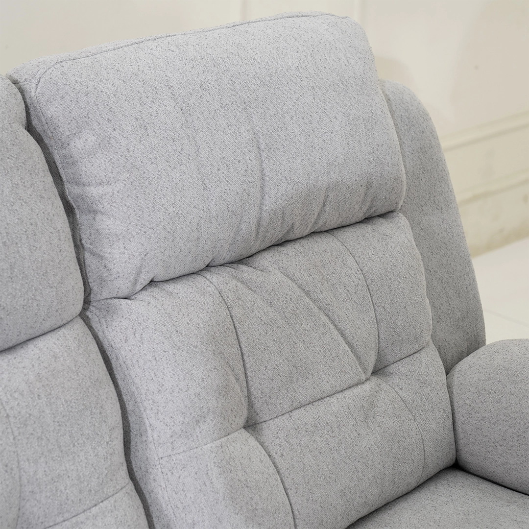 Griffen 6-Seater Recliner Sofa Set-Grey - Image 15