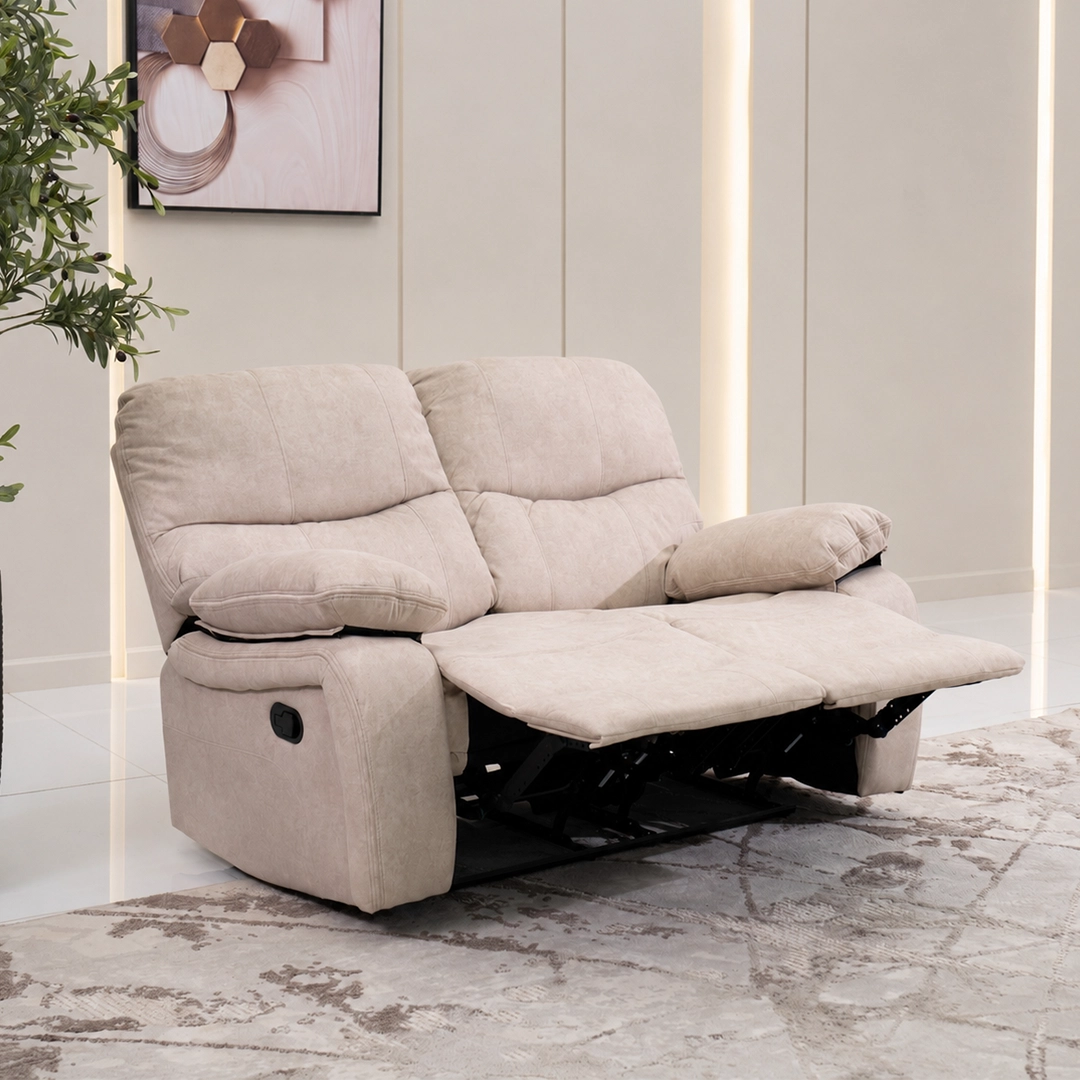 Stanford 6-Seater Recliner Sofa Set-Taupe - Image 8