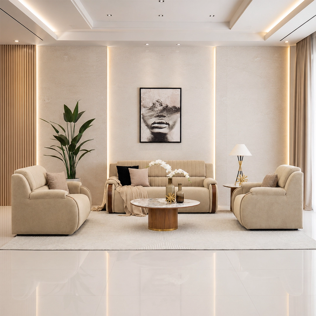 Alvaro 6-Seater Sofa Set