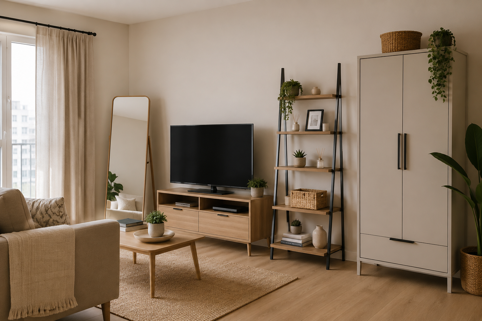 Furnishing a Rented Apartment When You Can’t Drill Into the Walls