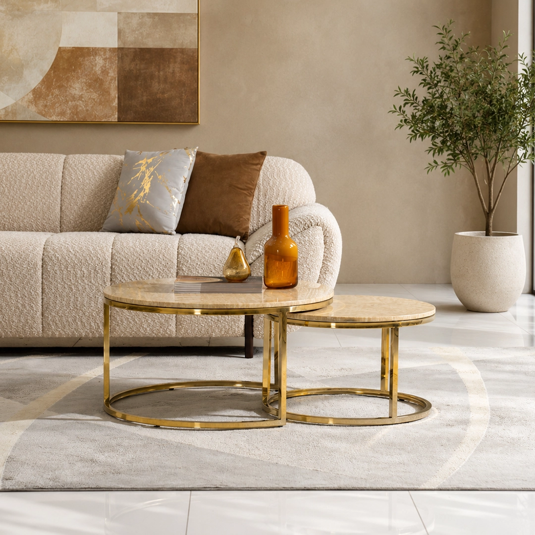 Noura 2-piece Coffee Table Set