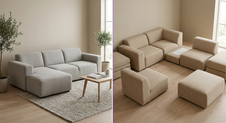 L-Shaped vs U-Shaped Sofa: Seats, Space and the Wall You Give Up