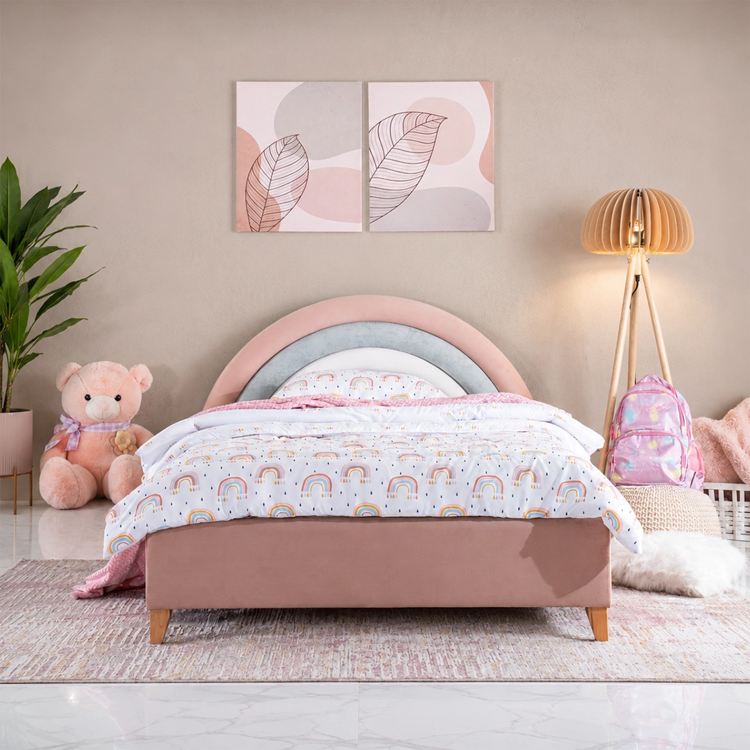 The Rainbow Kids Bed