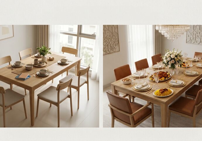 6-Seater vs 8-Seater Dining Table: Which One to Choose?
