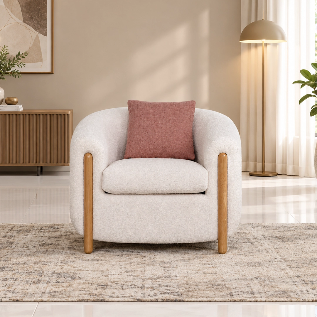 Candace Single Seater Sofa - Image 3