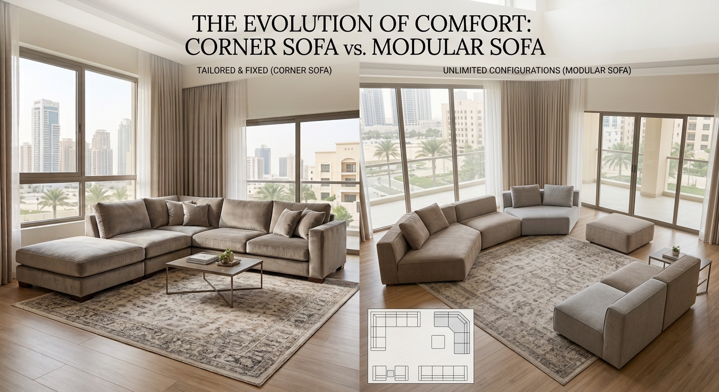 Corner Sofa vs Modular Sofa: Which One Fits Your Home Better