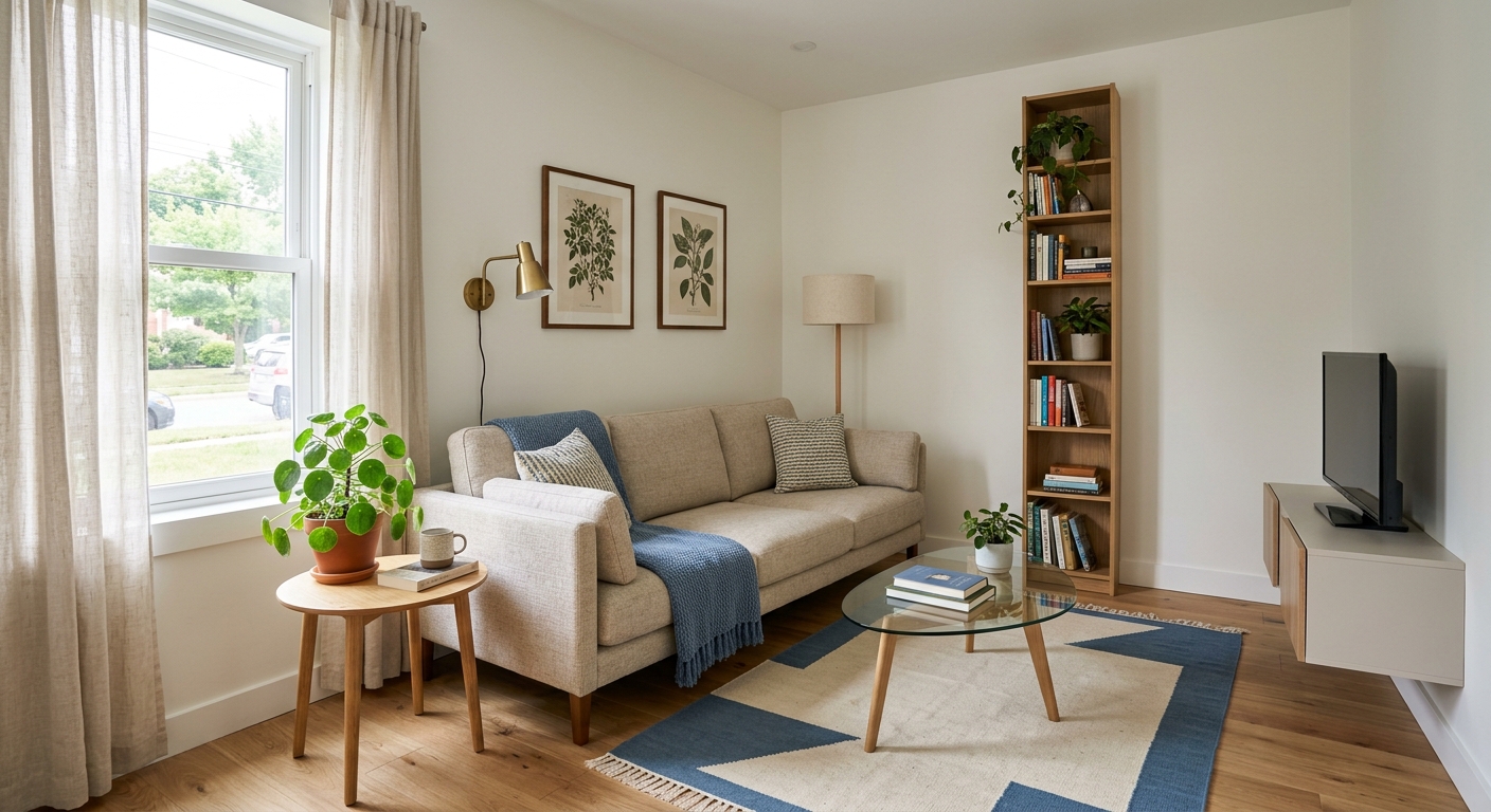 How to Arrange a 3 Seater Sofa in a Small Living Room