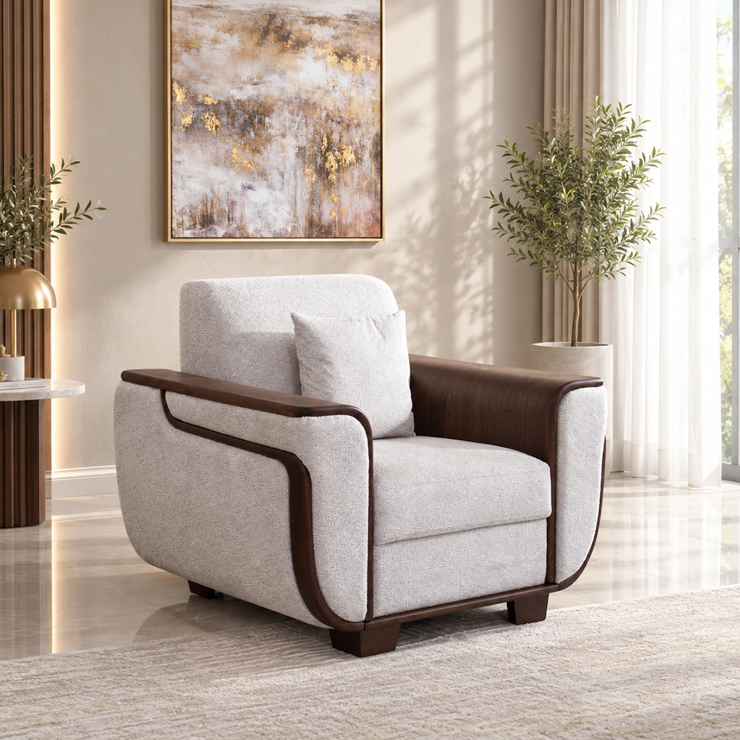 Siena Sofa Set with Center and Side Tables - Image 9