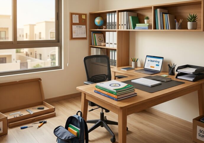 Setting Up a Study Space Before the School Year Starts