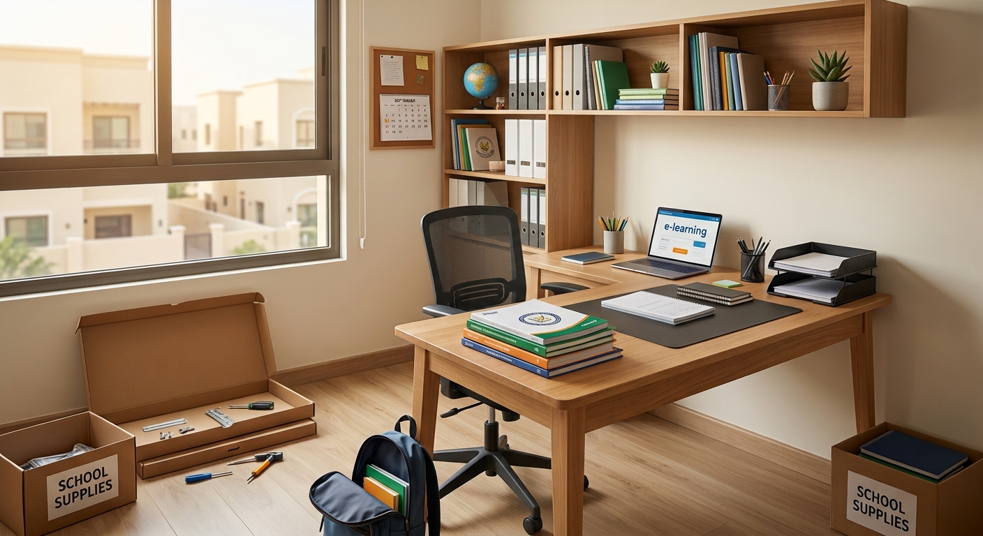 Setting Up a Study Space Before the School Year Starts