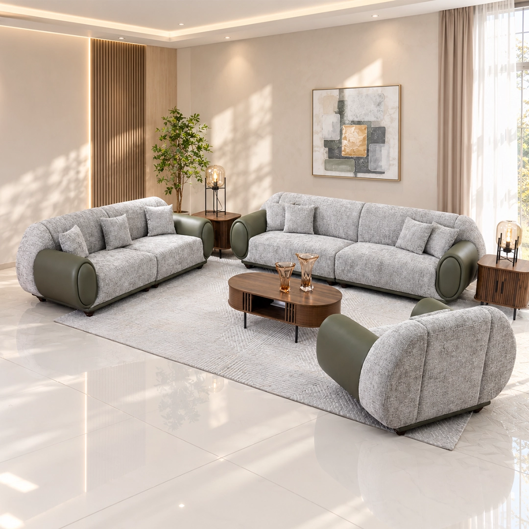 The Vicario Sofa Set