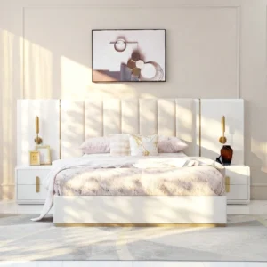Kenley 6-Piece King Bedroom Set-180*200 cm