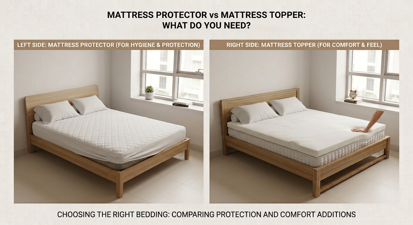 Mattress Protector vs. Mattress Topper: What Do You Need?
