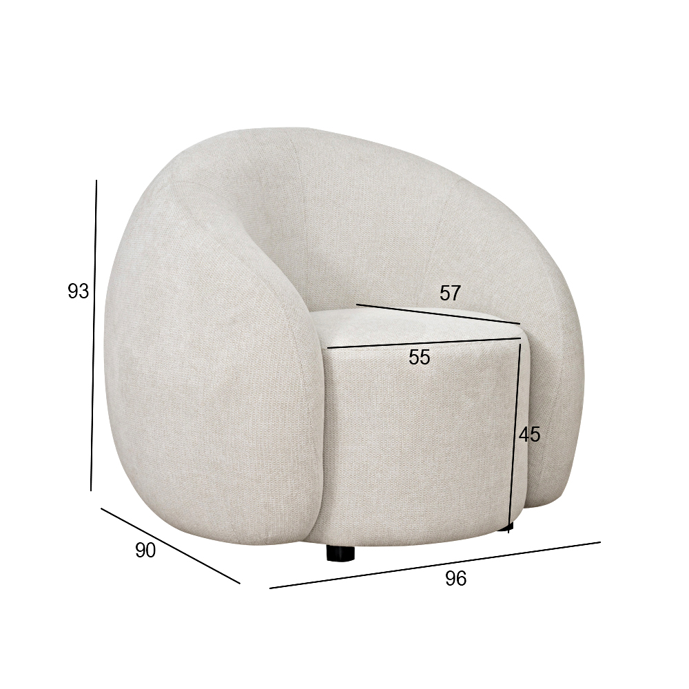 Kite Single Seater Sofa - Image 2