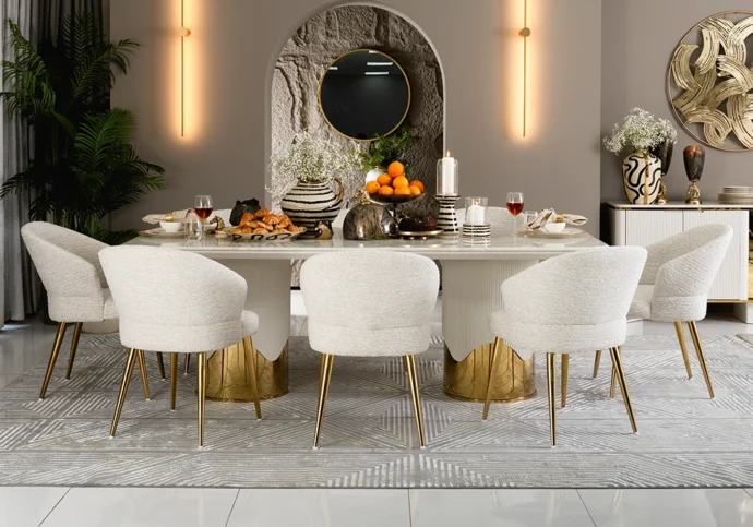 8-Seater Dining Table Dimensions: Do You Have the Room?