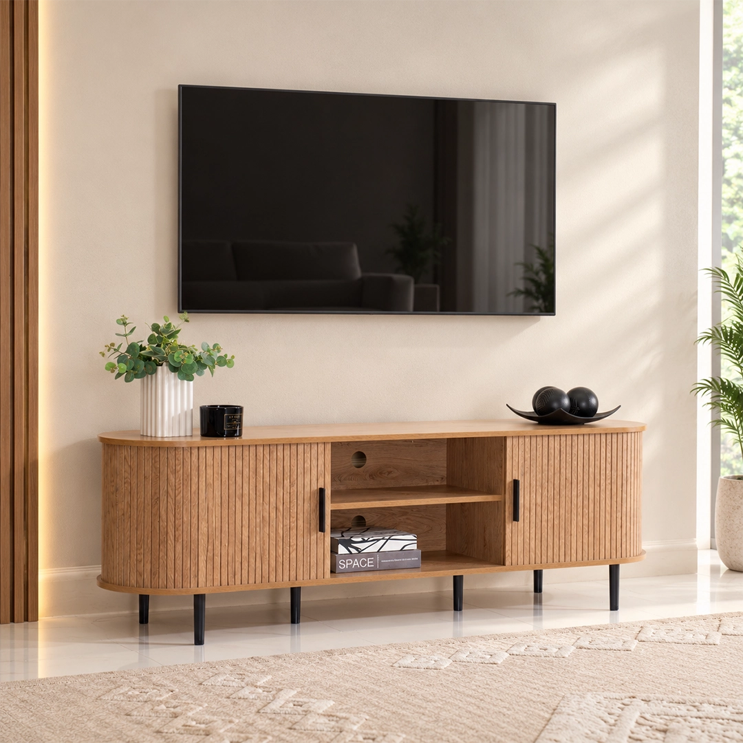 Dynamic Tv Unit-Oak