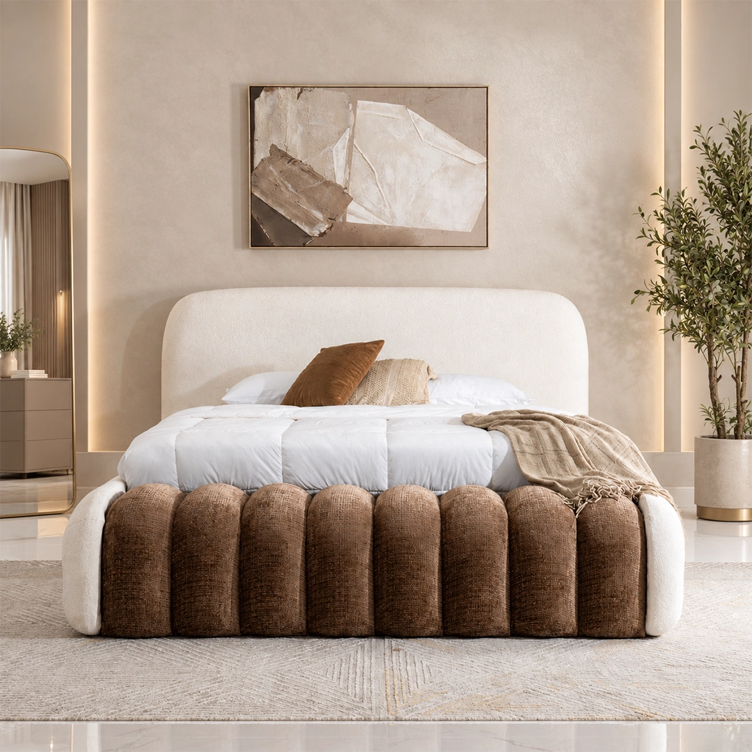The Vinicius Bed with Built-In Foot Bench - Image 3