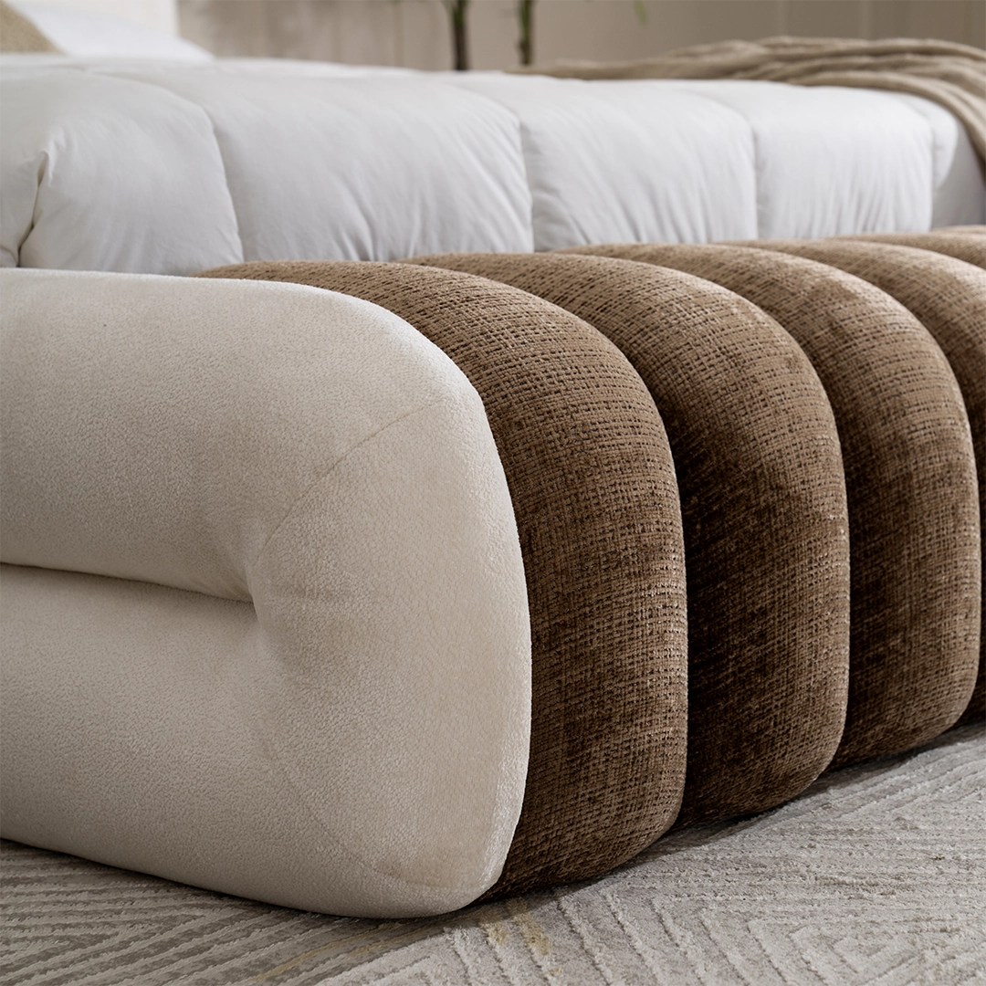 The Vinicius Bed with Built-In Foot Bench - Image 5