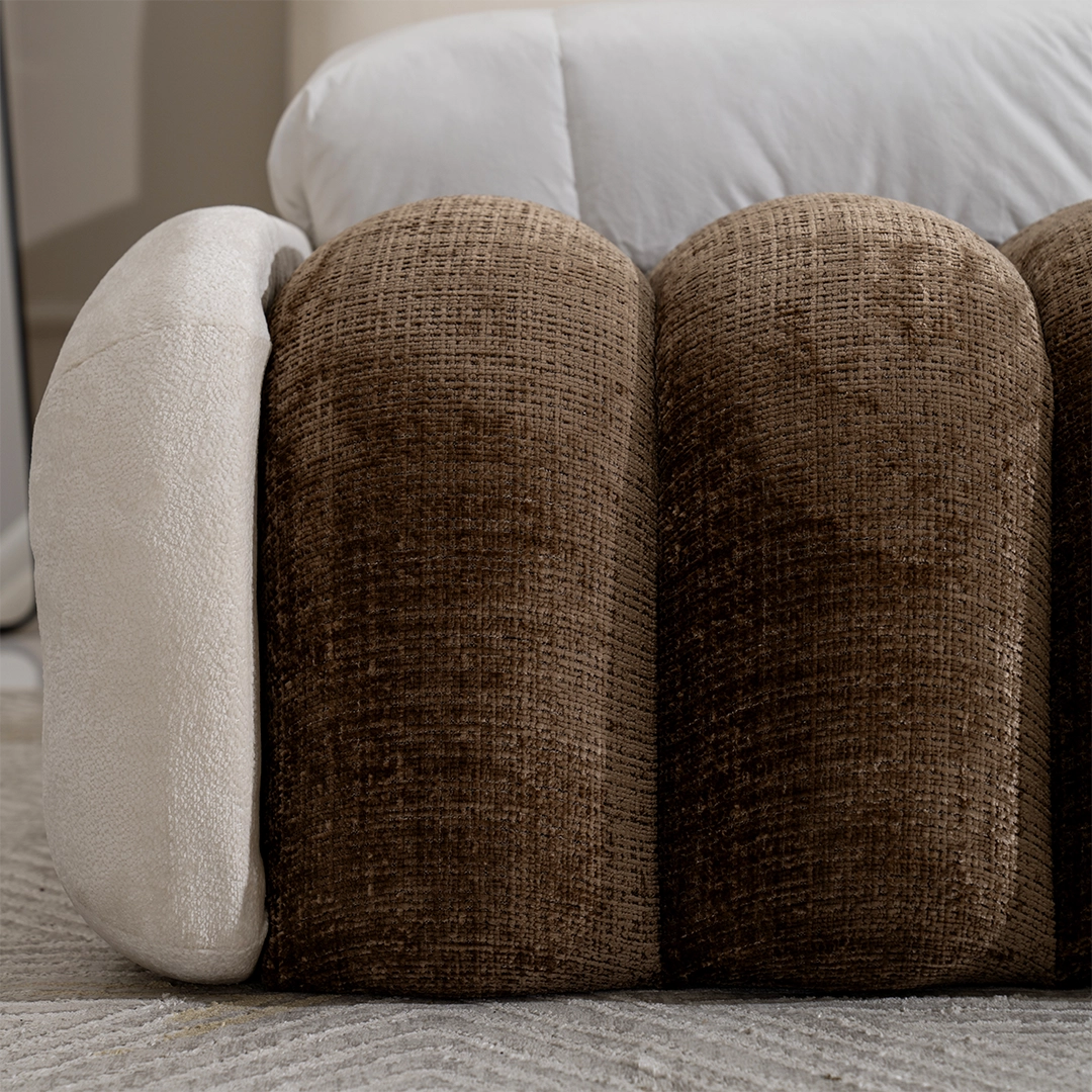 The Vinicius Bed with Built-In Foot Bench - Image 9
